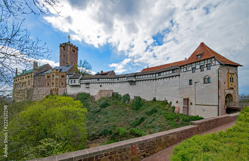 Εκτύπωση καμβά DIE Wartburg in Eisenach, Thüringen, Deutschland - ein UNESCO Weltkulturerbe