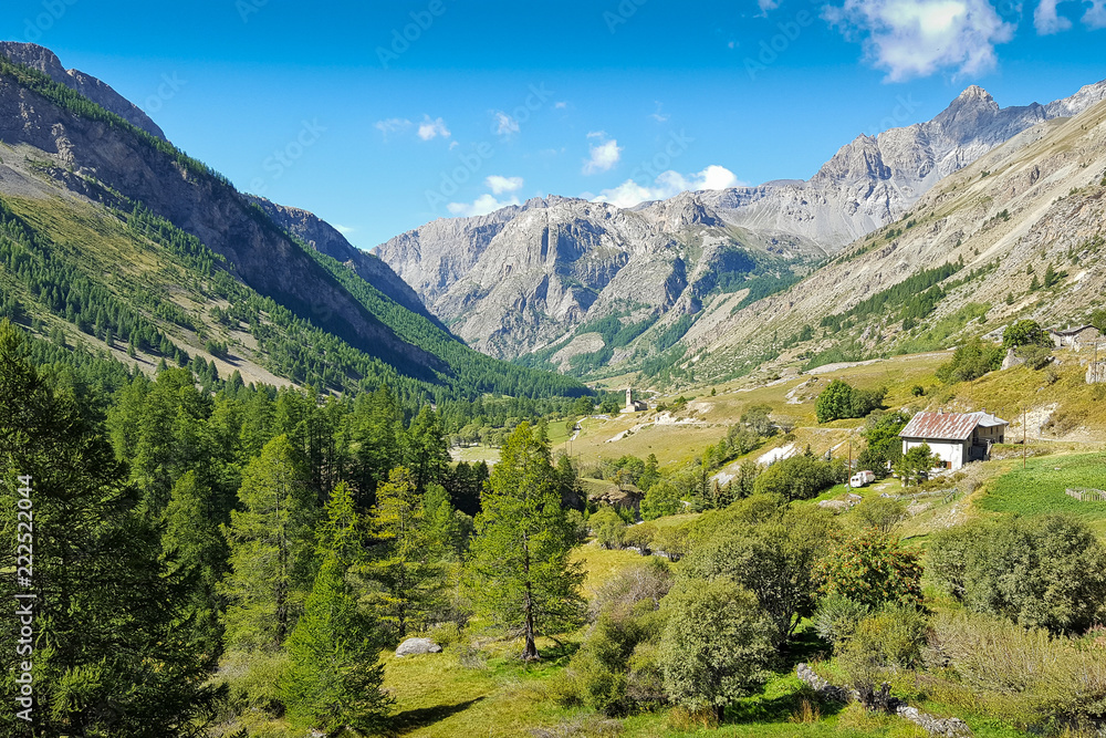 Fototapeta premium ubaye valley