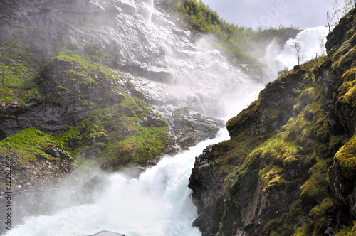 Kjosfossen waterfall