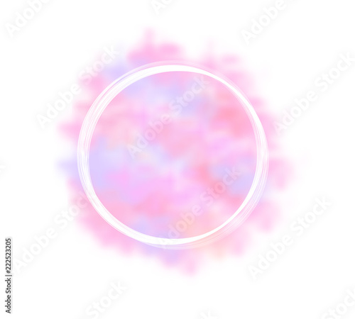 Abstract pink red circle. Easy beautiful background. Background for social networks.