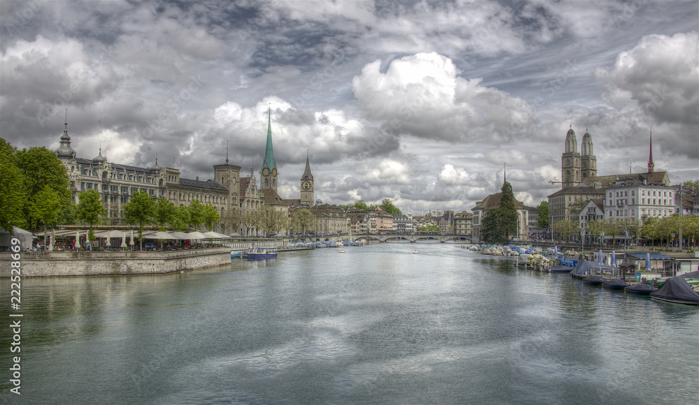 Naklejka premium Zurich