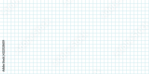 Fotografiet seamless grid background lined sheet of paper