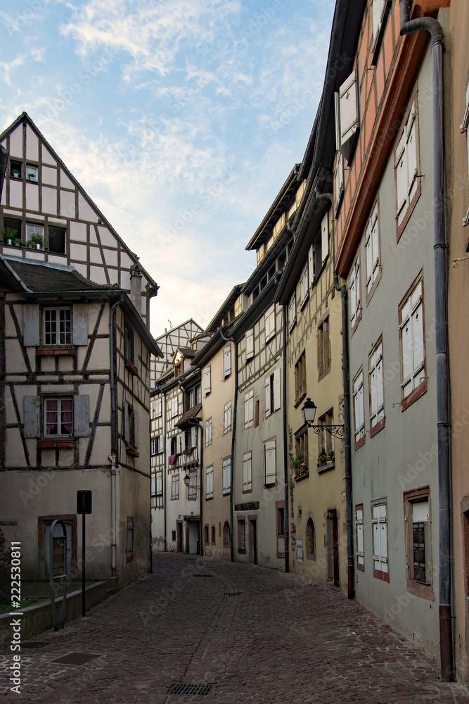 Quartier des Tanneurs, Colmar, Alsace, Frankreich 