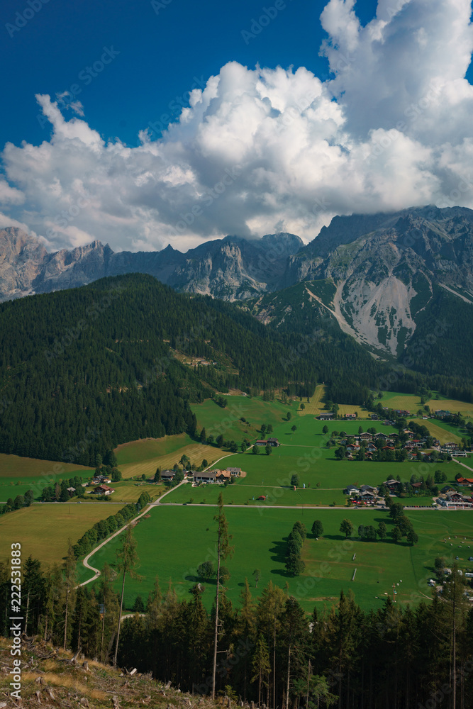 Berglandschaft in der Steiermark