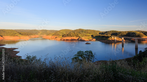 Afternoon view of the beautiful Don Pedro Reservoir