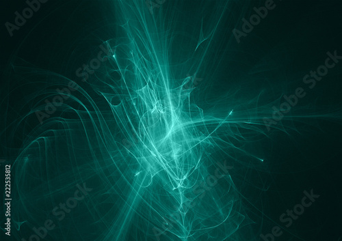 fractal light design background