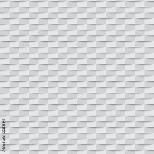 White geometric texture. Vector illustration.