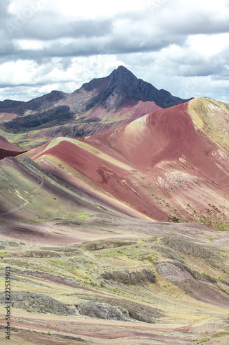 Vinicunca, Montaña de arcoíris, montaña de 7 colores, Cusco, Peru