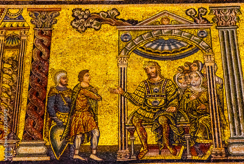 Christ Medici Mosaic Dome Bapistry Saint John Florence Italy