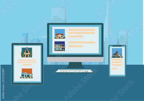 Realtor agency web site