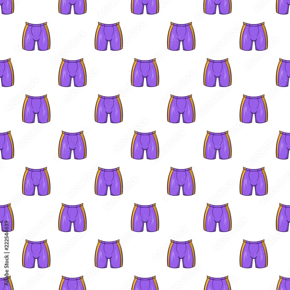 Hockey shorts pattern. Cartoon illustration of hockey shorts vector pattern for web Hockey shorts pattern. Cartoon illustration of hockey shorts vector pattern for web