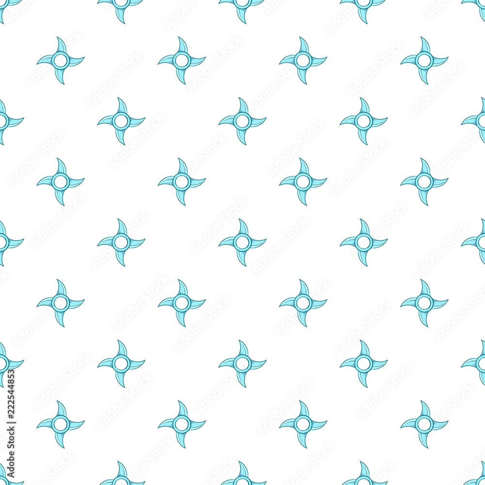 Ninja shuriken pattern. Cartoon illustration of ninja shuriken vector pattern for web Ninja shuriken pattern. Cartoon illustration of ninja shuriken vector pattern for web