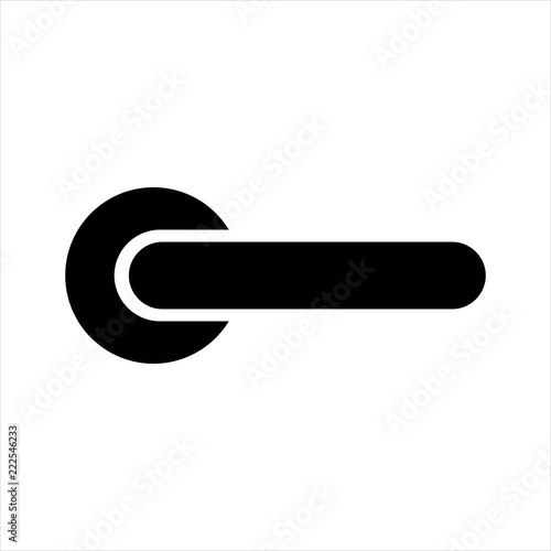 door knob. isolated icon object