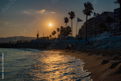 Cannes night scape