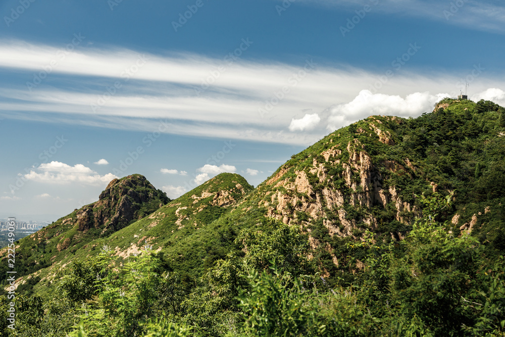 view of mountains