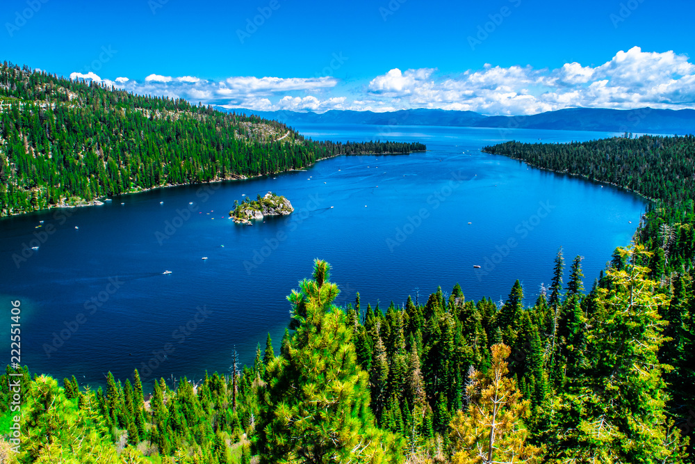 Beautiful Day in Lake Tahoe, California