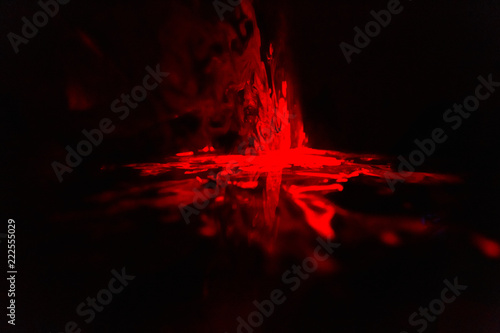 red abstraction