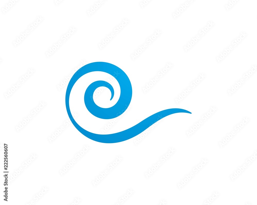 Water Wave symbol and icon Logo Template Water Wave symbol and icon Logo Template