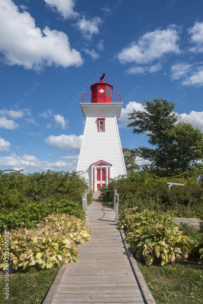 Victoria By the Sea Lighthouse in Prince Edward Island Canada