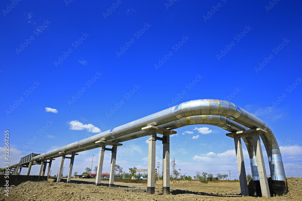 Industrial pipeline equipment of the factory Industrial pipeline equipment of the factory