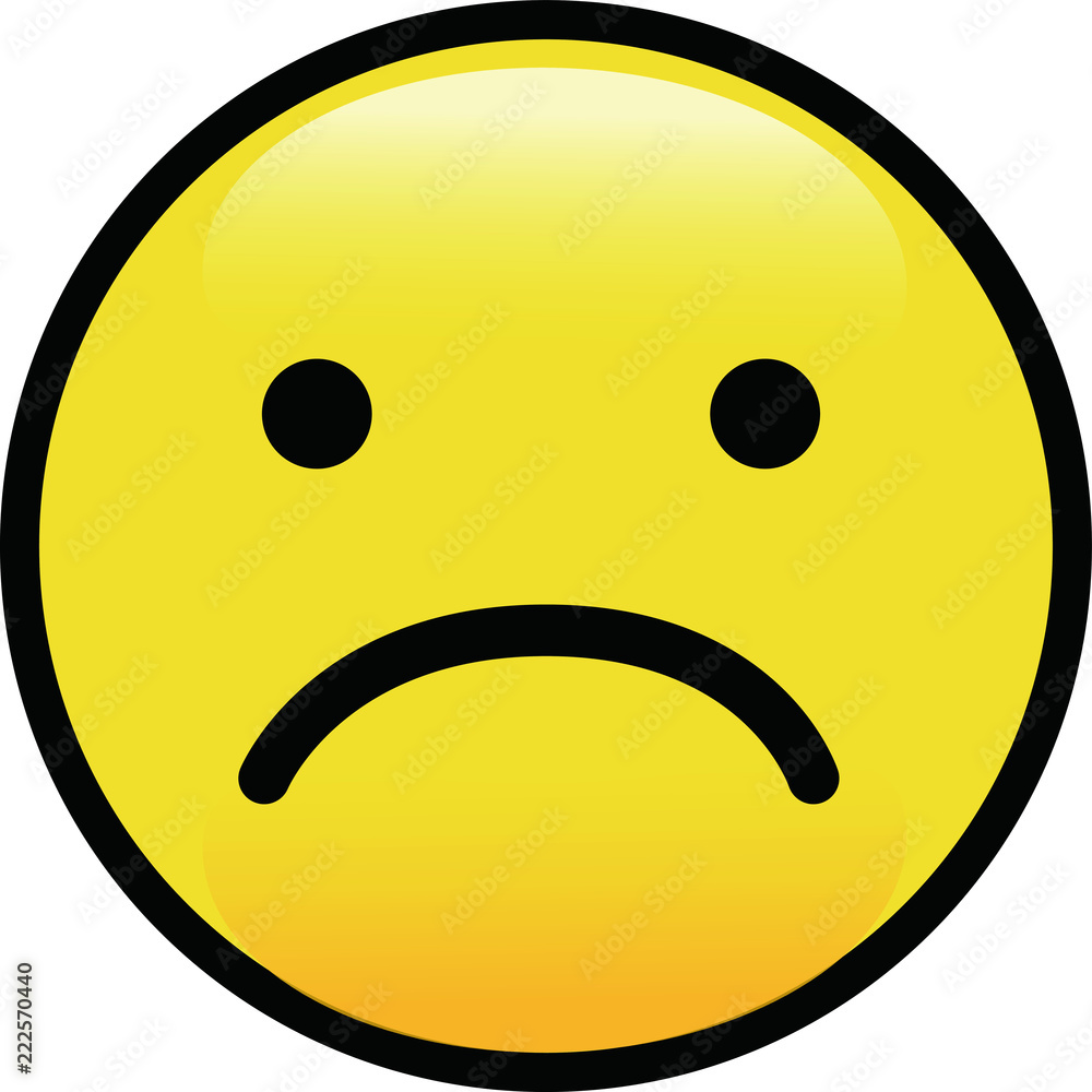 Fototapeta premium Cute emoticon icon