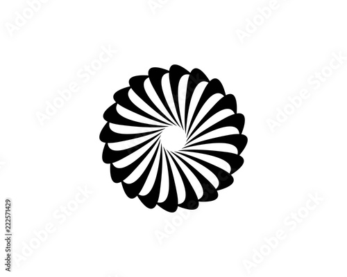 spiral logo template