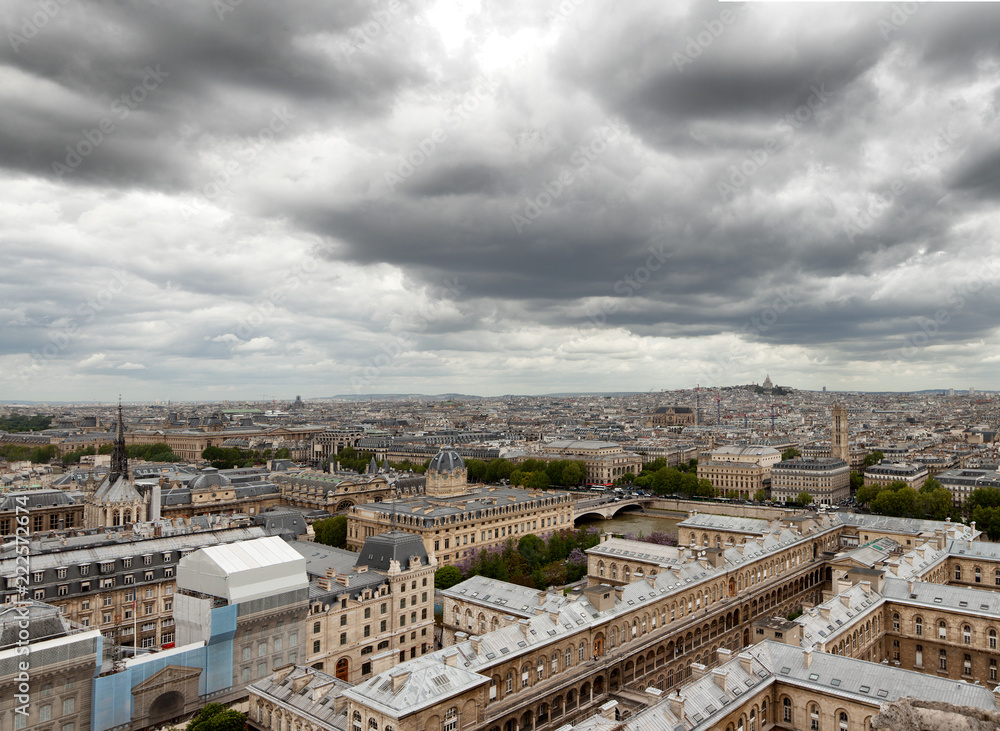 View over Paris