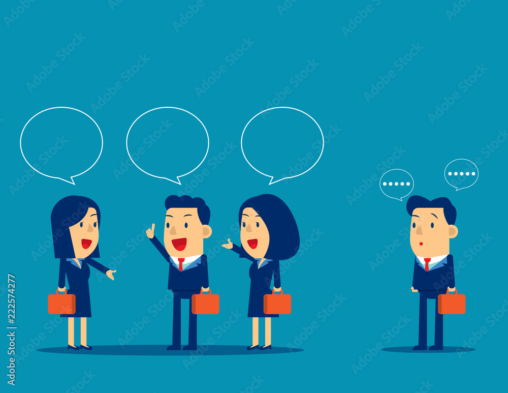 Business people meeting and talk. Concept business vector illustration, Communication, Brainstorming, Strategy or Analisis. Business people meeting and talk. Concept business vector illustration, Communication, Brainstorming, Strategy or Analisis.