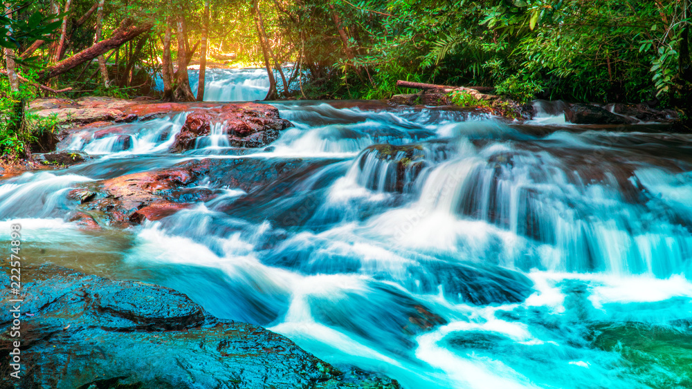 Waterfall in Pang Sida National Park,Thailand Waterfall in Pang Sida National Park,Thailand