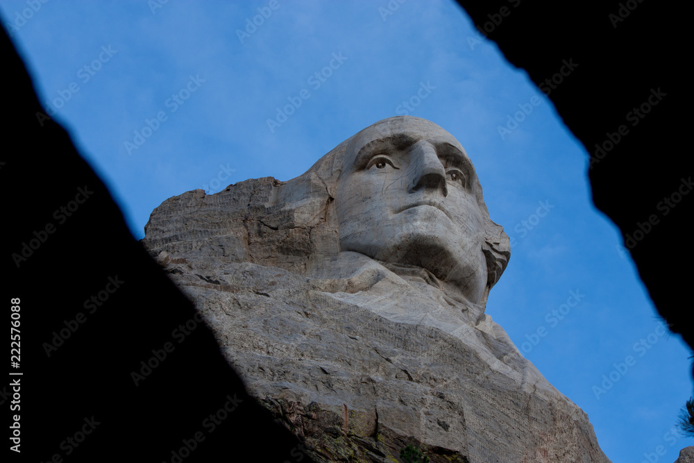 Mt Rushmore Washington Between Angles Mt Rushmore Washington Between Angles