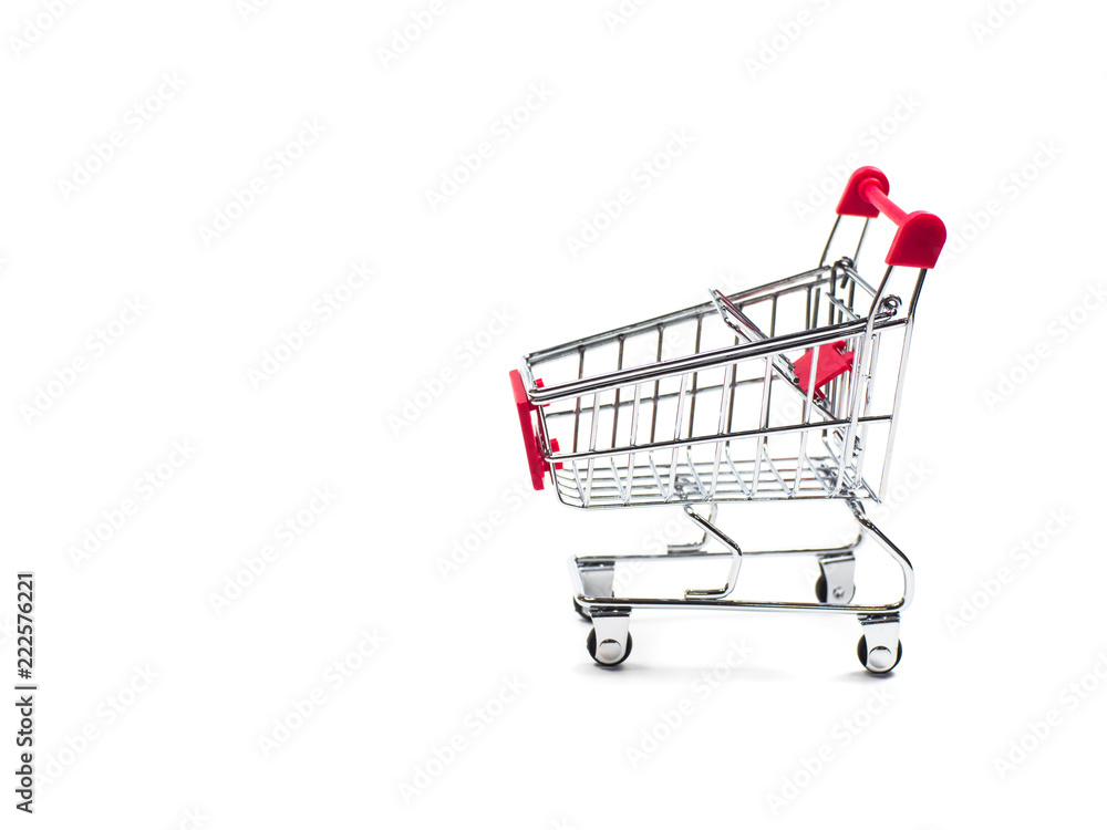 Shopping cart Isolated on white background