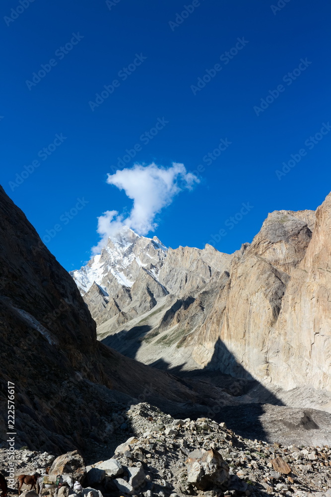 Trango Towers and Baltoro Glacier Karakorum Pakistan, K2 Base Camp