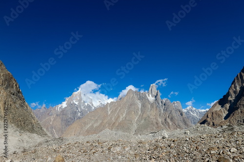 Trango Towers and Baltoro Glacier Karakorum Pakistan, K2 Base Camp