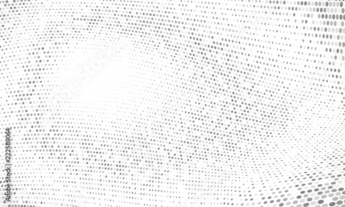 Dot wave pattern abstract h...