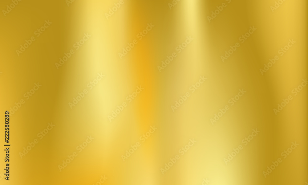 Gold foil background golden metal holographic Stock Vector | Adobe Stock