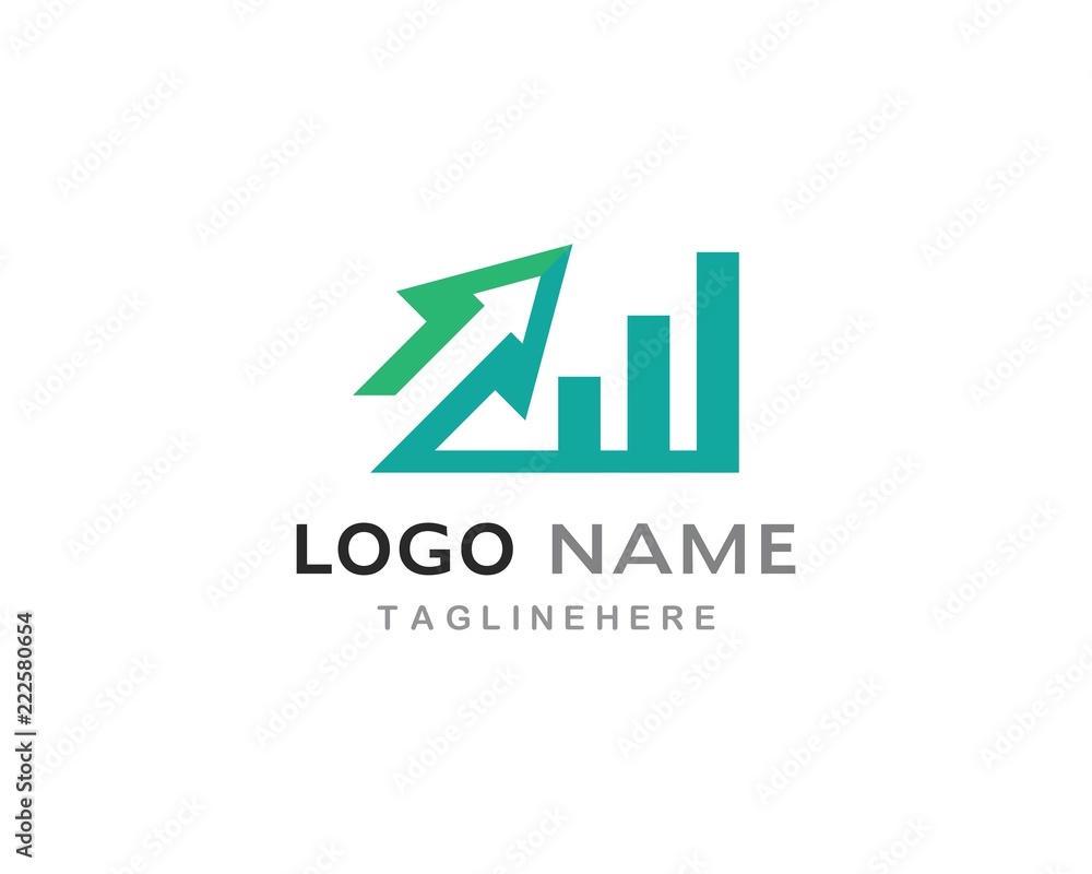 Business Finance professional logo template