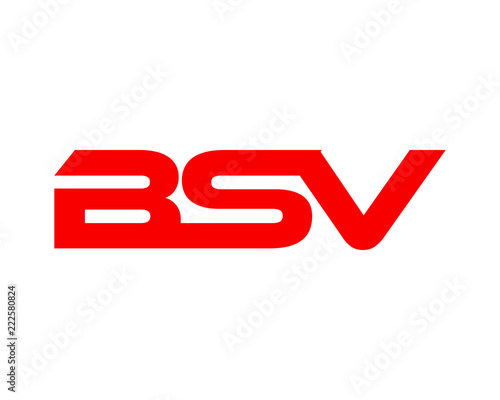 bsv letter logo