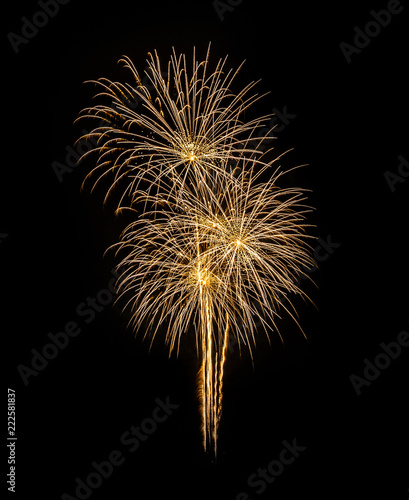 Color full fireworks, Fireworks, Fireworks on black background