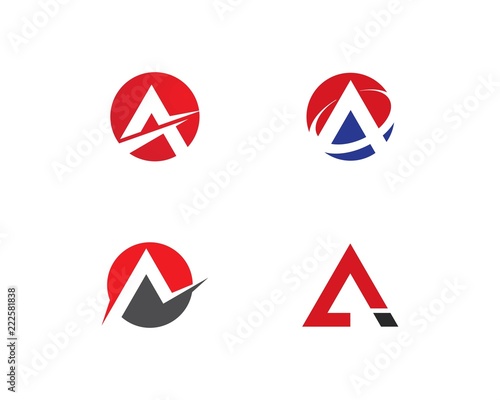 A Letter Logo Business
