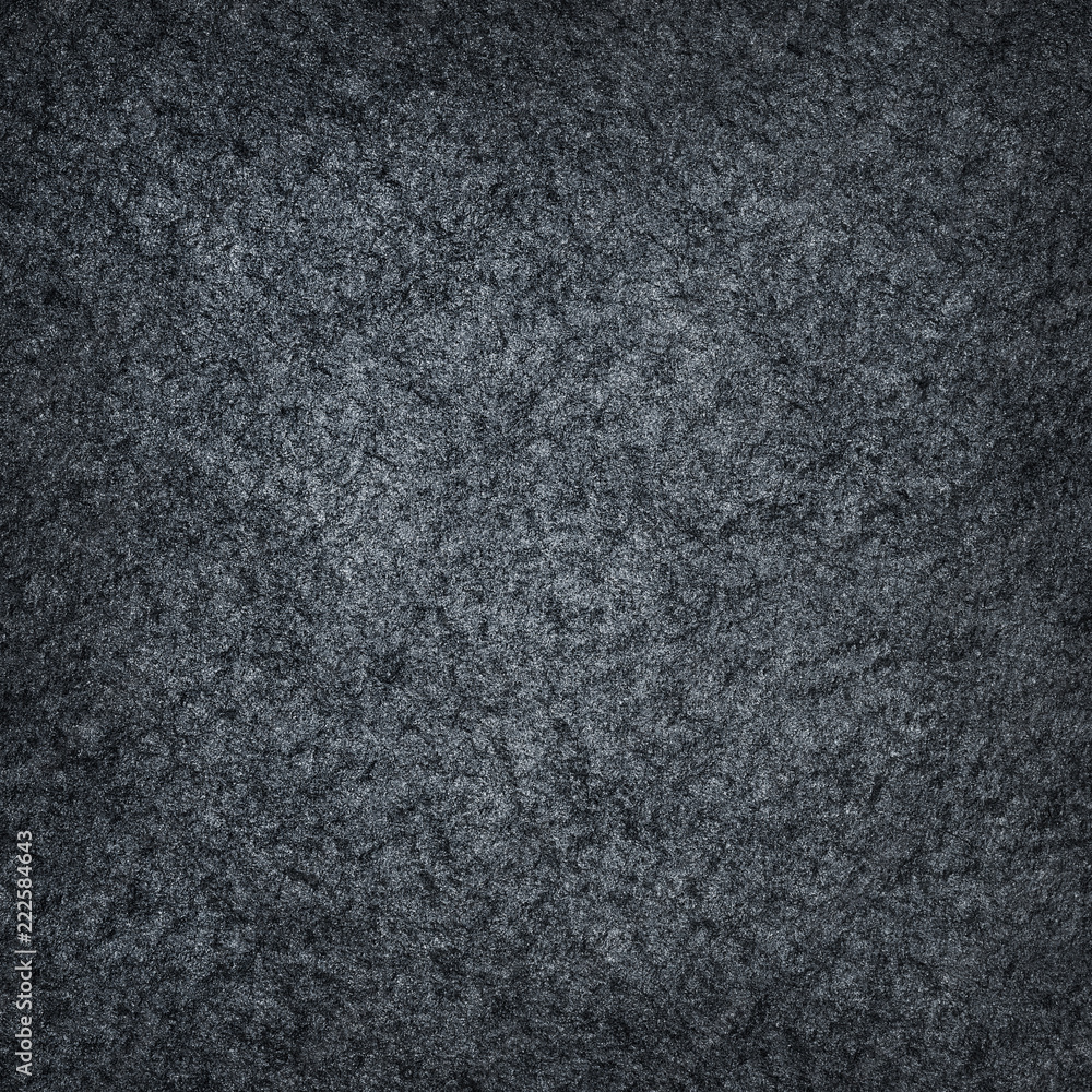 Fototapeta premium Dark grey stone / black slate stone background or texture