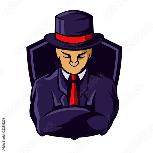 gaming mascot logo character