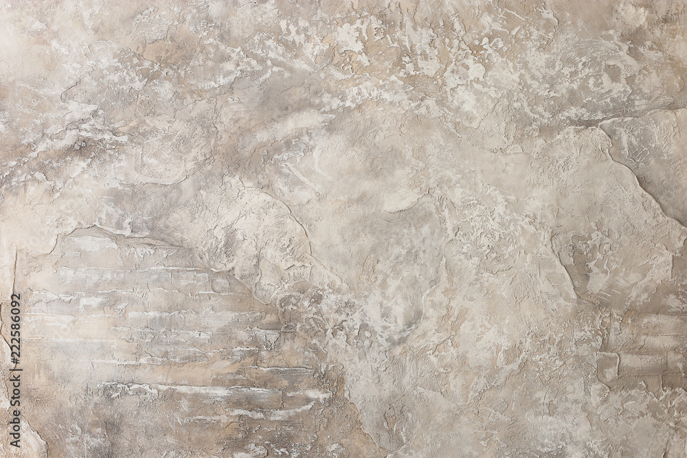 Naklejka premium Textured wall.