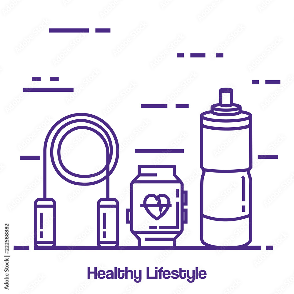 smartwatch with fitness and healthy lifestyle icons smartwatch with fitness and healthy lifestyle icons