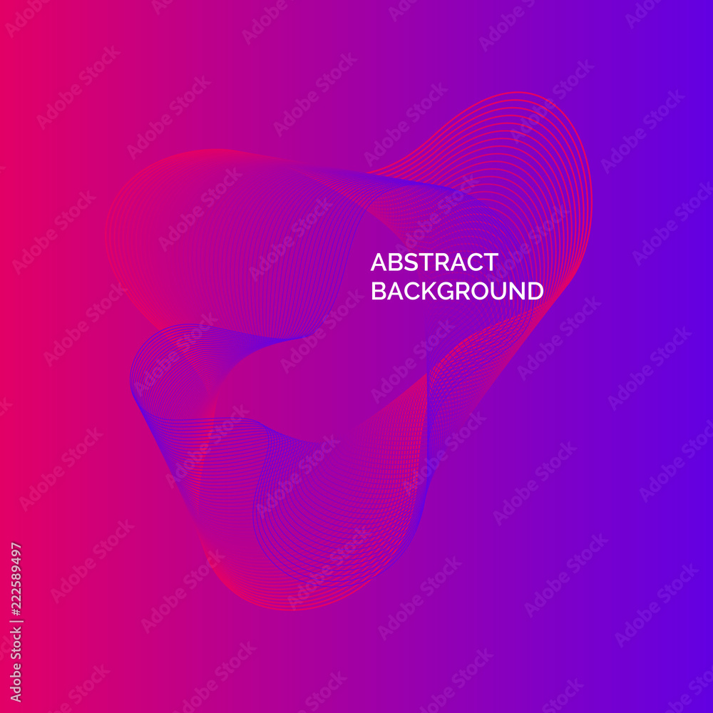 Vector abstract background with modern dynamic waves. Vector abstract background with modern dynamic waves.