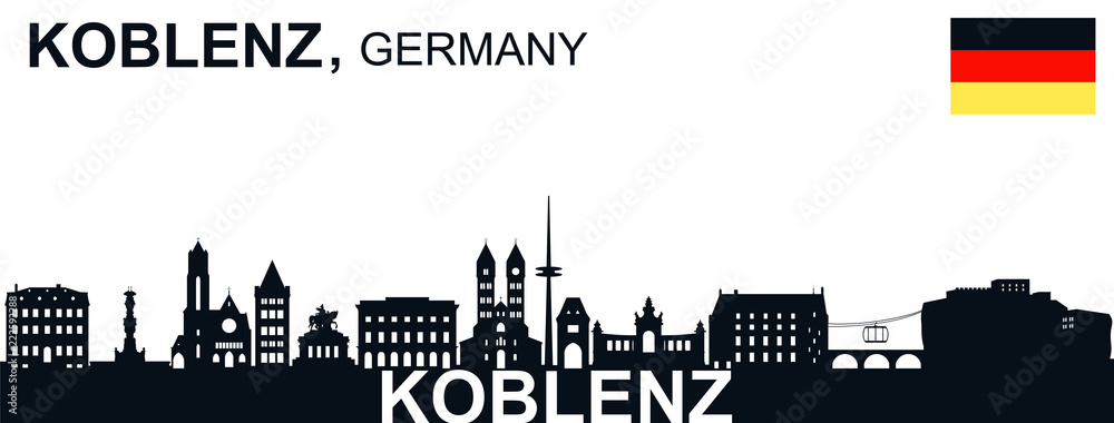 Koblenz, Skyline