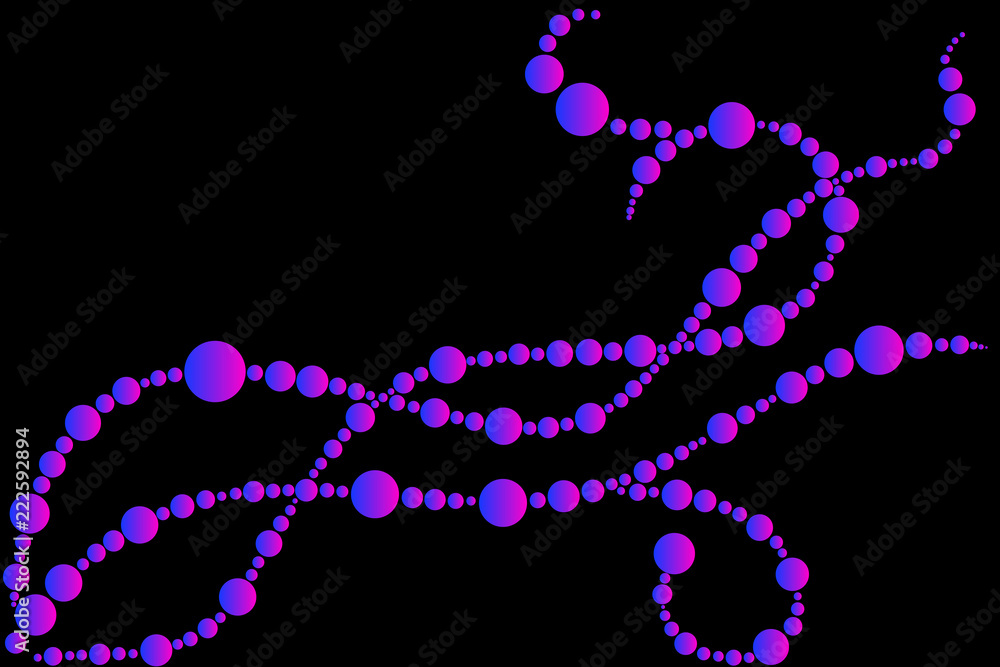 Abstract lilac gradient circles background Abstract lilac gradient circles background