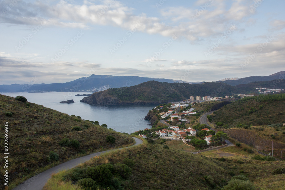 Obraz premium Camino de ronda Colera - Portbou