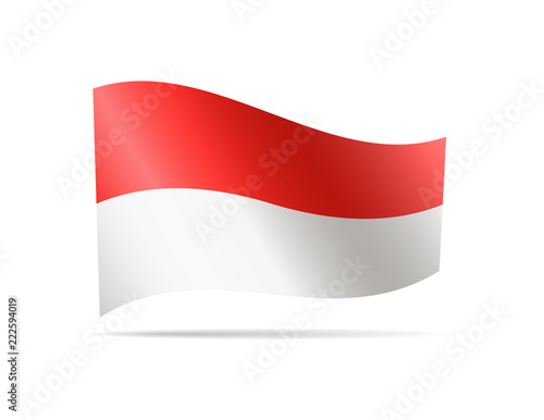 Free Download Waving Monaco flag in the wind. - GFXLoad