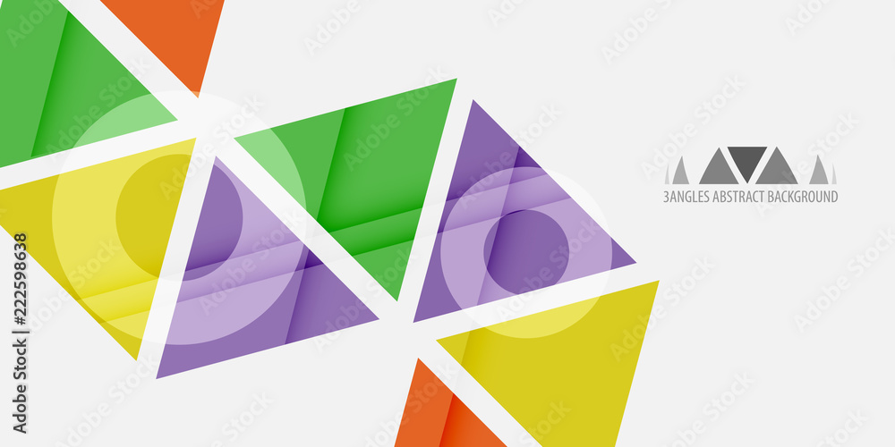 Geometric colorful abstract background Geometric colorful abstract background