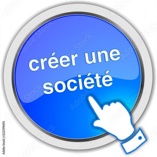 bouton créer une société
